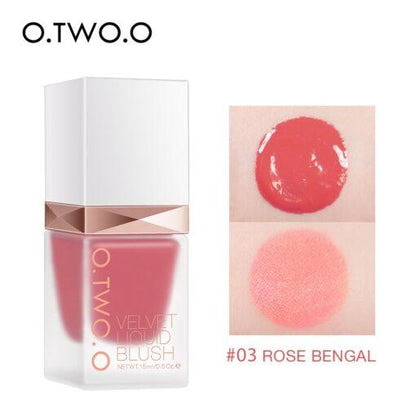 O.TWO.O Velvet Liquid Blush - Otwoocosmetics