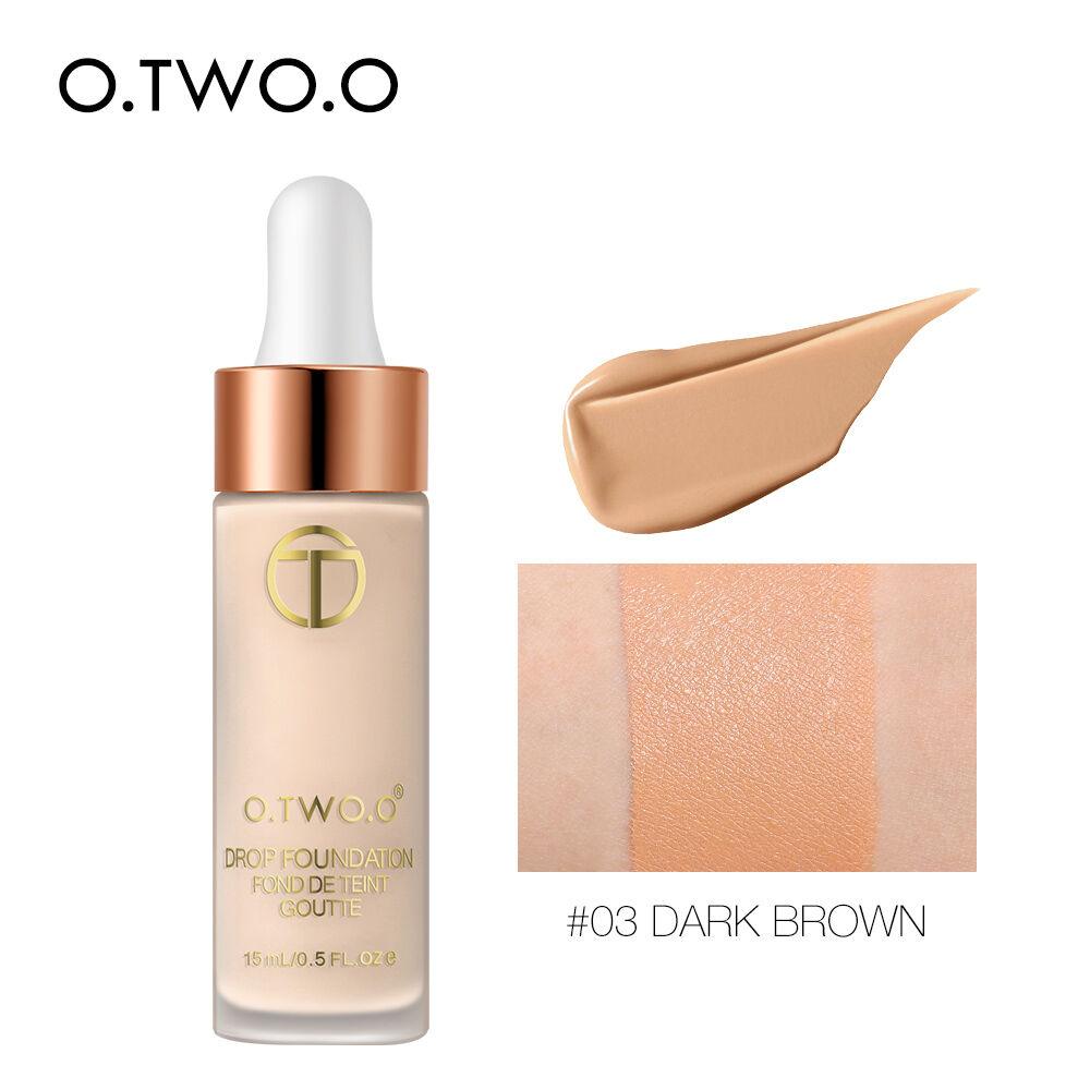 O.TWO.O Dropper Full Cover Liquid Foundation - Otwoocosmetics