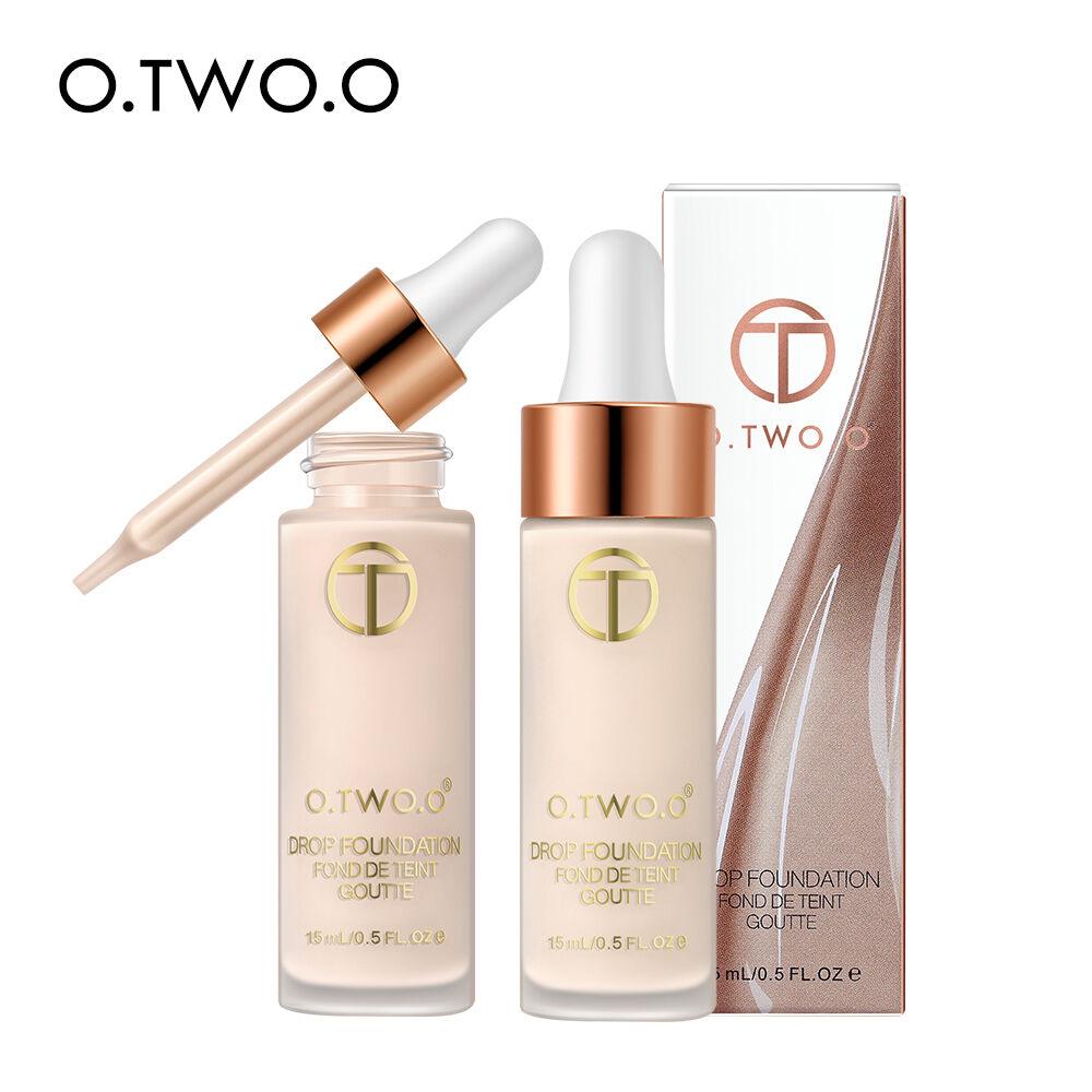 O.TWO.O Dropper Full Cover Liquid Foundation - Otwoocosmetics