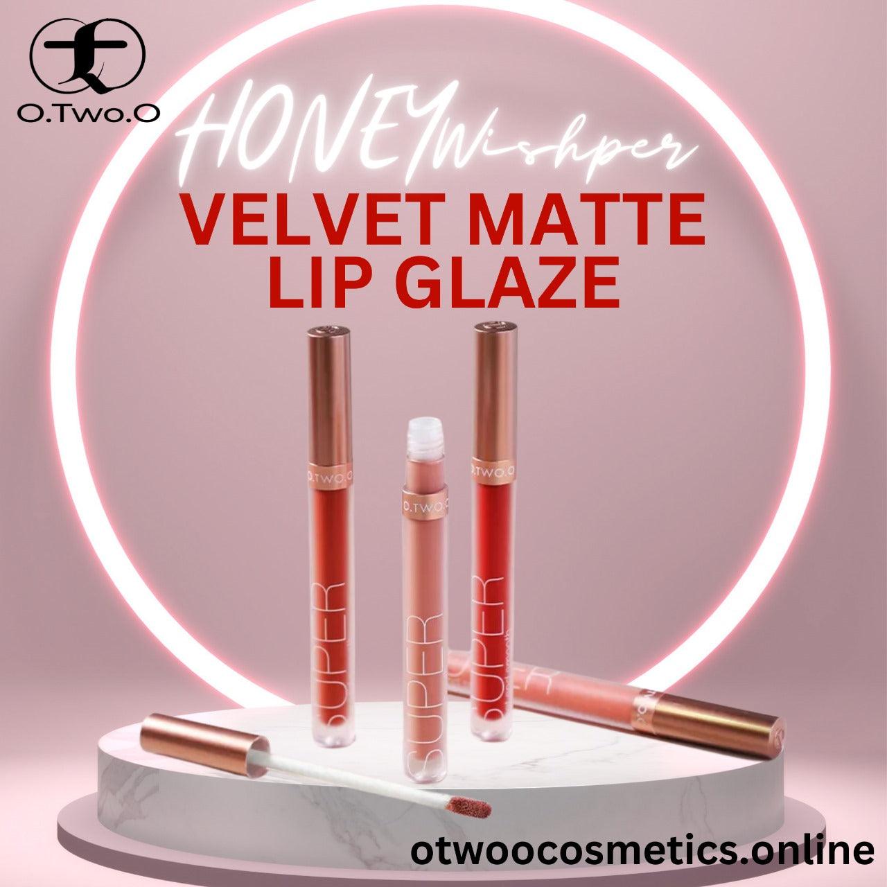 O.TWO.O Honey Whisper Velvet Matte Lip Gloss - Otwoocosmetics