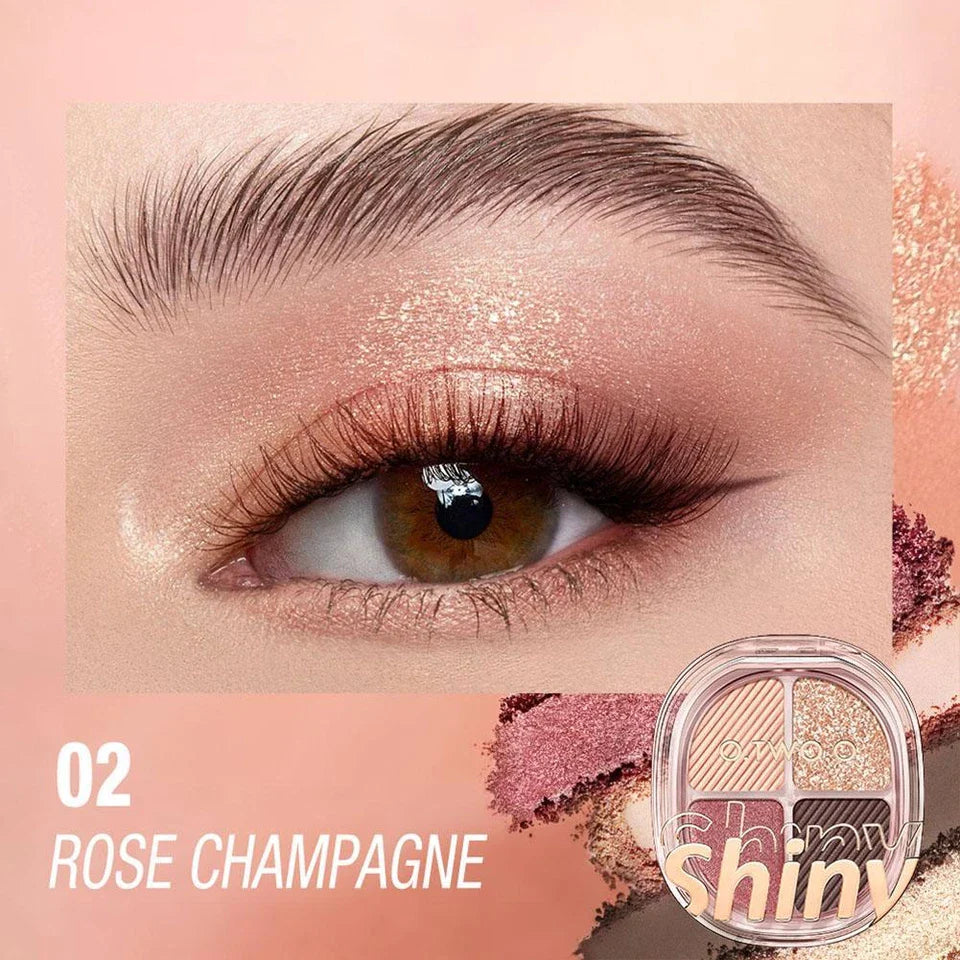 o-two-o Luxe Vibes 4 Color Eyeshadow Palette