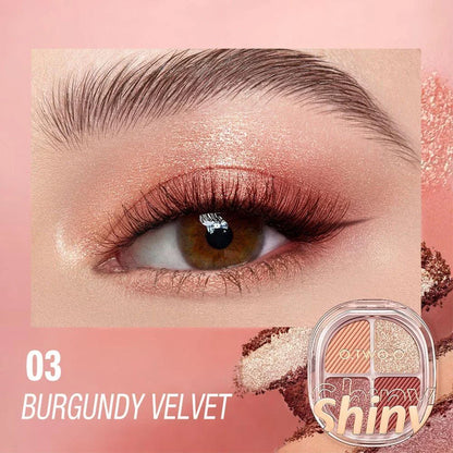 o-two-o Luxe Vibes 4 Color Eyeshadow Palette